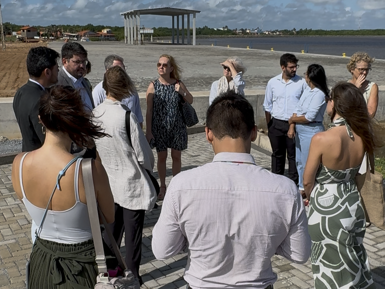 Missão Europeia de Ciência e Tecnologia visita Companhia Porto Piauí