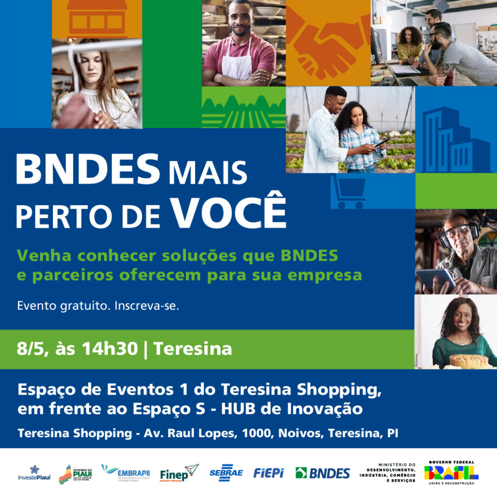 Investe Piauí recebe diretora do BNDES nesta quinta (8) para reunião estratégica sobre investimentos no estado