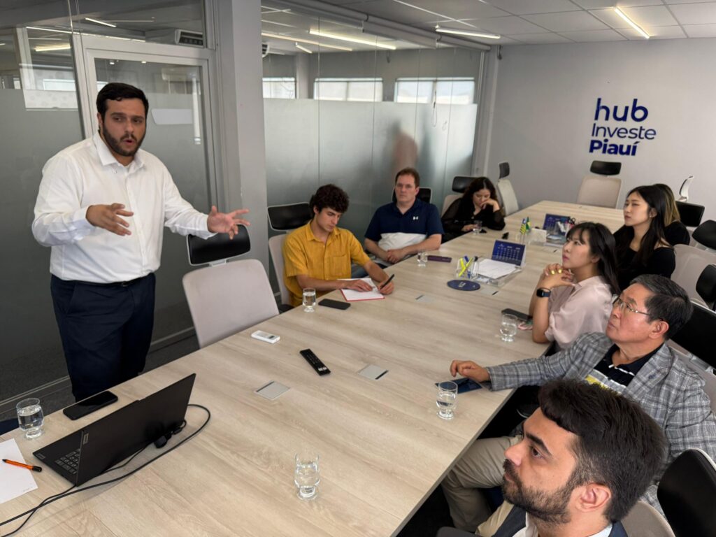 Instituições da Coreia, Portugal e EUA visitam Investe Piauí e PIT para fortalecer laços de intercâmbio educacional