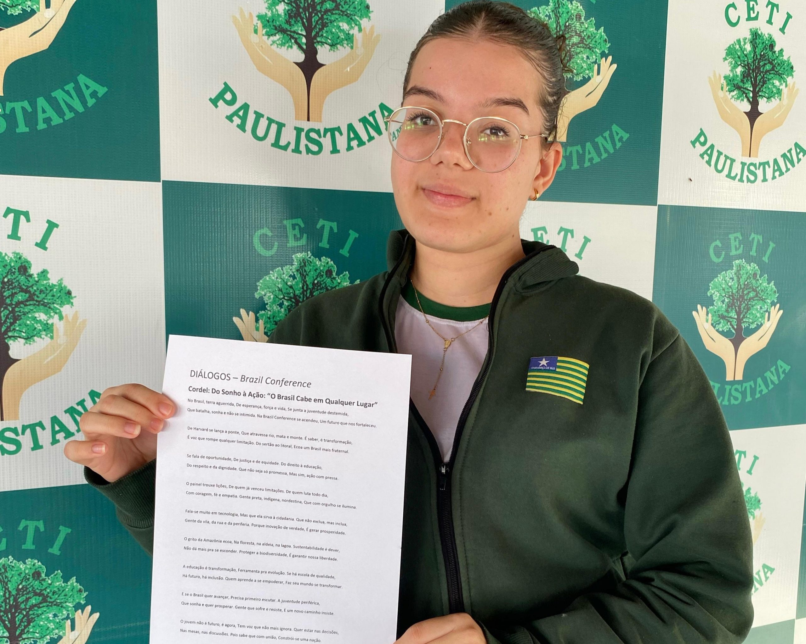 Aluna do PI alcança reconhecimento internacional com vitória na Brazil Conference em Harvard