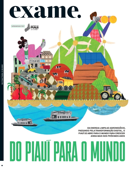 Capa Revista Exame - Do Piauí para o Mundo